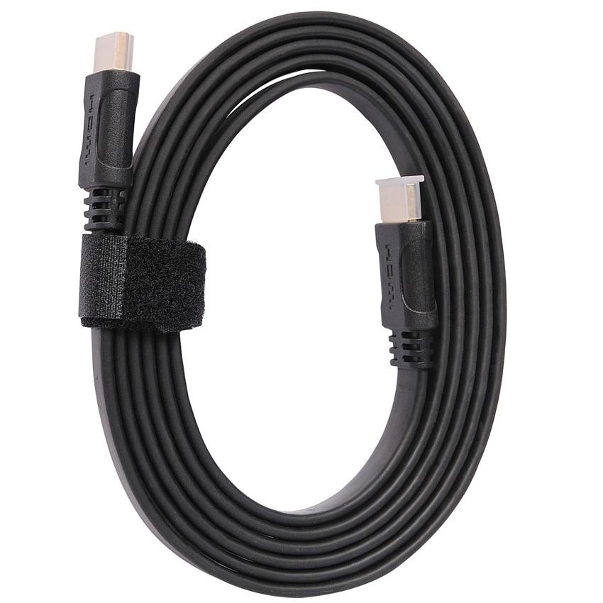 CABLE HDMI 01.8MT 2.0 NEGRO PLANO HD1323BK