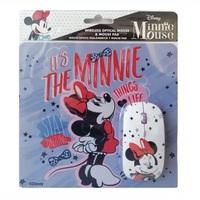 MOUSE INALAMBRICO + PAD MOUSE MINNIE 1