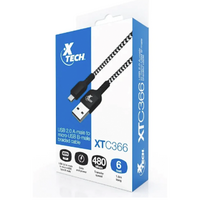 CABLE USB 2.0   - MICRO USB  XTC-366