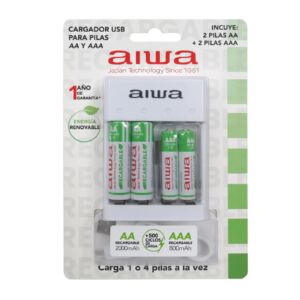 Cargador De Pilas Usb Aa /Aaa Bc807T Cod-28136