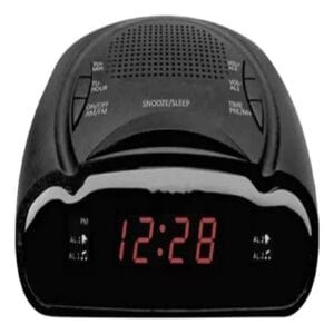 Radio Reloj Led Doble Alarma Am/Fm Ap2088 Cod-30516