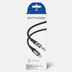 Cable Audio Tipo C A 3.5 1M. Cod-560792