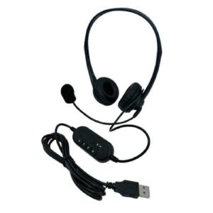 Audifono Headset C/Mic Usb 100559 Cod-31205