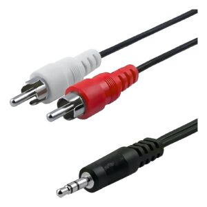 Cable Rca 2X1 Plug Stereo 3 Mts 3409 Cod-31657