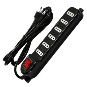 Alargador 03.0Mt 6Ench C/Switch Me-070B  Cod-32295