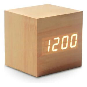 Reloj Despertador Digital Madera Usb/Aaa Tl120Cod-32684