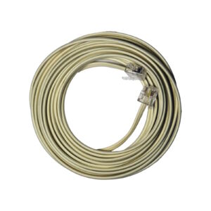 Cable Telefono Plano 5Mts Mt0215 Cod-32726