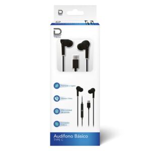 Audifono In-Ear Basico Tipo-C Cod-36045