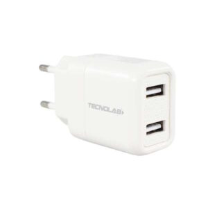 Cargador 220V-2Usb 2.4A Blanco Tl044W Cod-32686